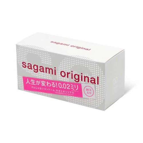 Sagami 相模 - 原創0.02 (第二代) PU 安全套 (20片裝)